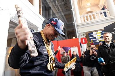 Rokas Baciuška grįžo iš Dakaro / Pauliaus Peleckio / BNS nuotr.