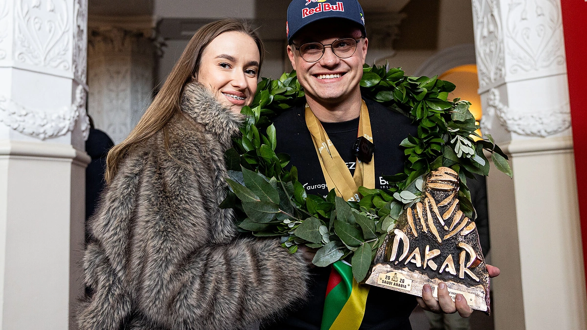 Rokas Baciuška grįžo iš Dakaro / Pauliaus Peleckio / BNS nuotr.