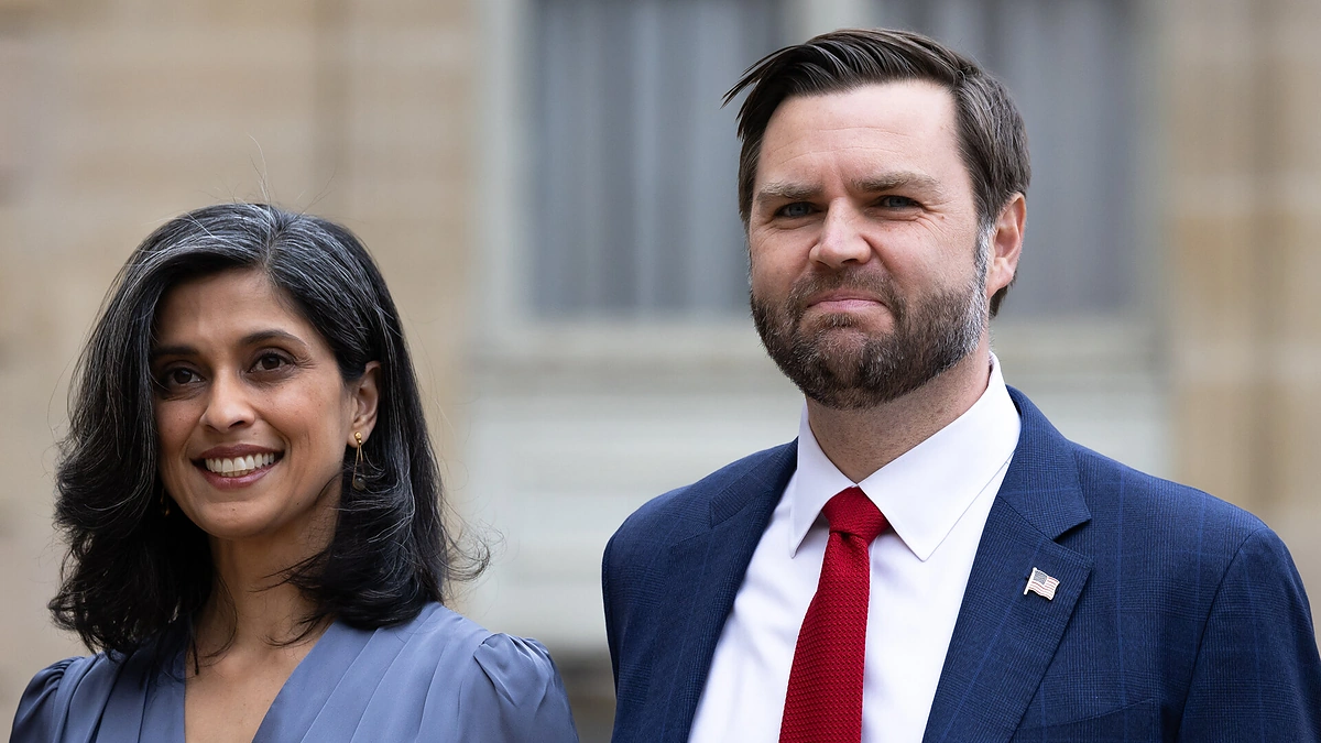 J.D. Vance’as ir jo žmona Usha Vance / Scanpix nuotr.