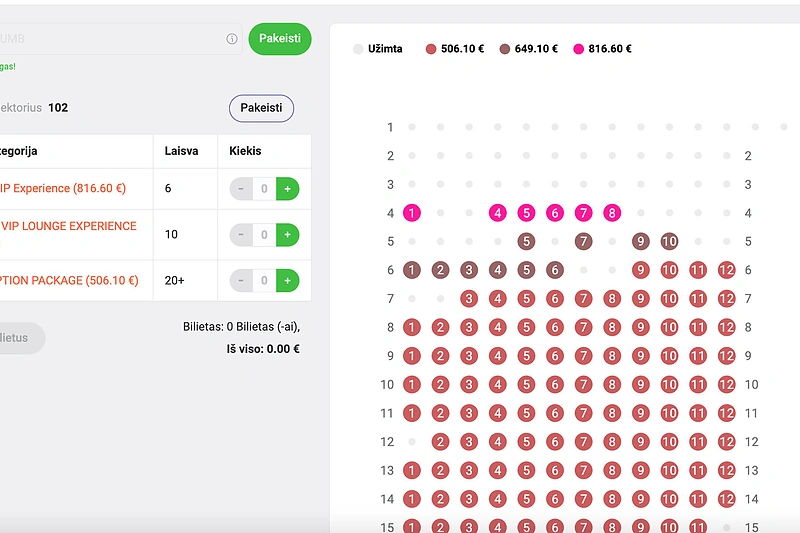 A$AP Rocky koncerto Kaune kainos