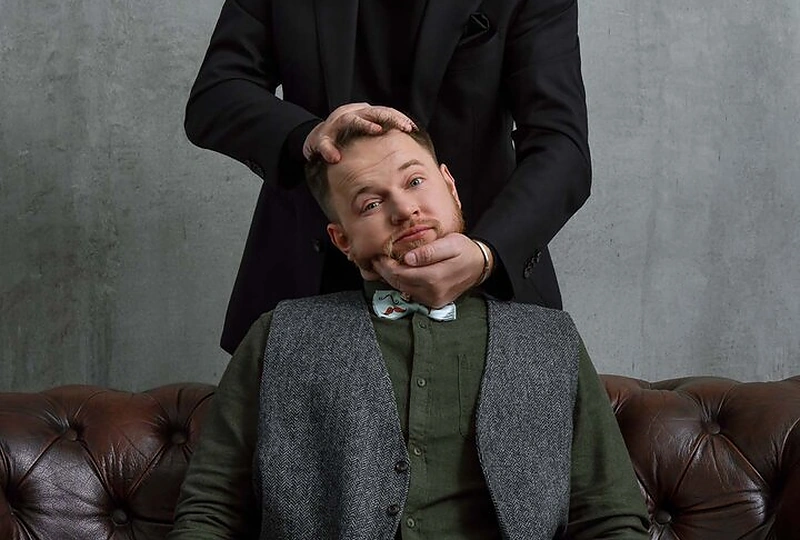 Spektaklio „Uošvis“ akimirkos /Organizatorių nuotr.