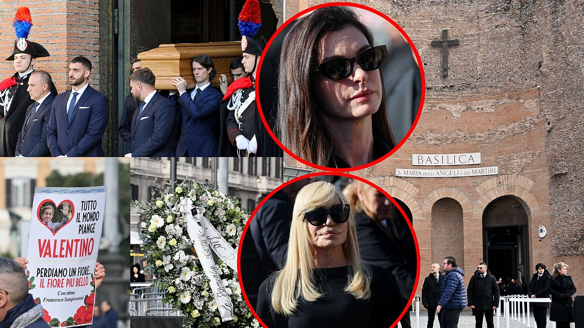 Valentino Garavani laidotuvės / Scanpix nuotr.