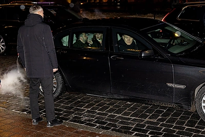 Į Vilnių atvyko Ukrainos prezidentas Volodymyras Zelenskis / Pauliaus Peleckio / BNS nuotr.