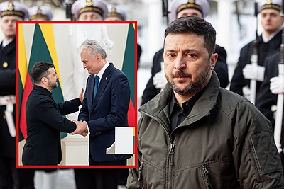 Gimtadienį švenčiančiam Zelenskiui – jautrus Nausėdos sveikinimas: „Geriausia švęsti ten, kur turite daug draugų“