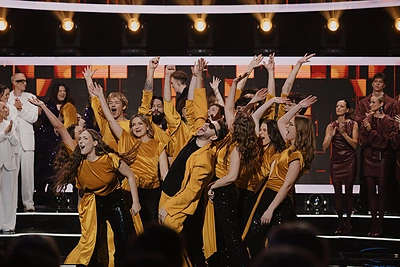 „Didysis chorų mūšis“ pirmoji laida / Ugniaus Bagdonavičiaus nuotr.