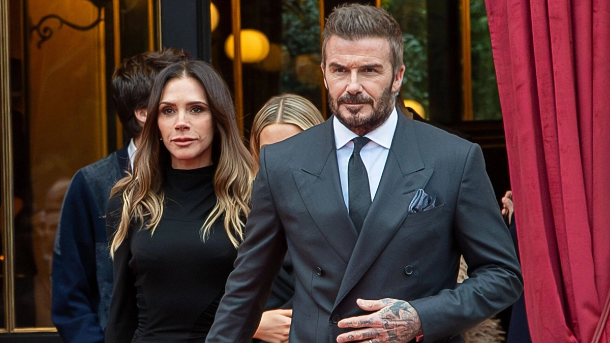 Victoria Beckham, Davidas Beckhamas / Vida Press nuotr.
