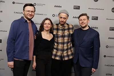 A.Blaževičiaus filmo „Skyrybos karo metu“ premjera „Sundance“ / Jason Peters nuotr.