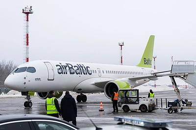 Danijos karaliaus ir karalienės pasitikimas Vilniaus oro uoste / Roberto Riabovo / BNS nuotr.