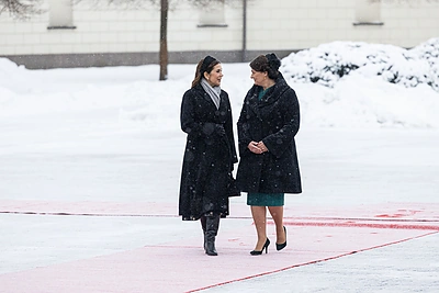 Karalienė Mary, Diana Nausėdienė / Pauliaus Peleckio / BNS nuotr.