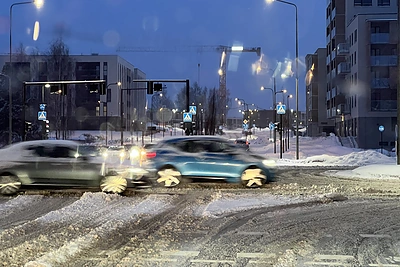 Trečiadienio ryto situacija Vilniaus keliuose / 15min nuotr.
