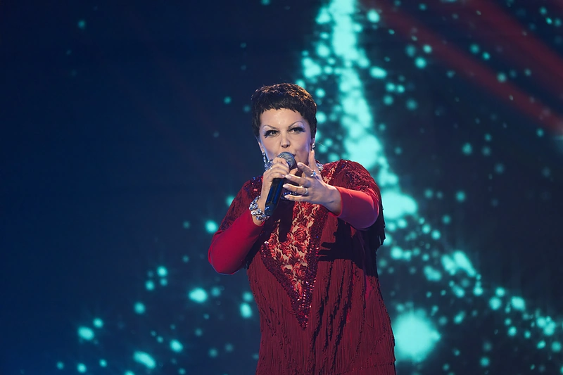 Meda Borisaitė projekte „Muzikinė kaukė“ / Simono Barono nuotr.