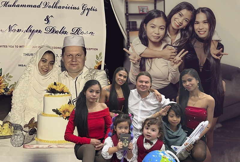 Gyčio Volkavičiaus šeima / Asmeninio archyvo nuotr.