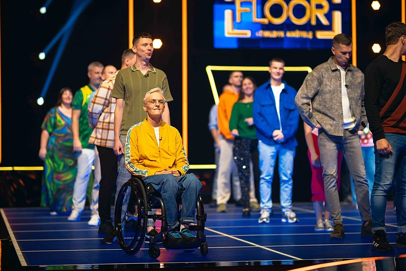Žaidimas „Užvaldyk aikštelę. The Floor“ / TV3 nuotr.