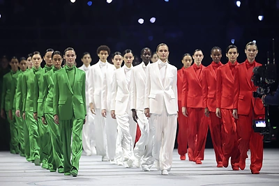 Giorgio Armani pagerbinas Olimpinėse žiemos žaidynėse / Scanpix nuotr.