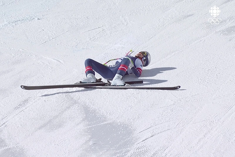 Lindsey Vonn trauma / Stop kadras