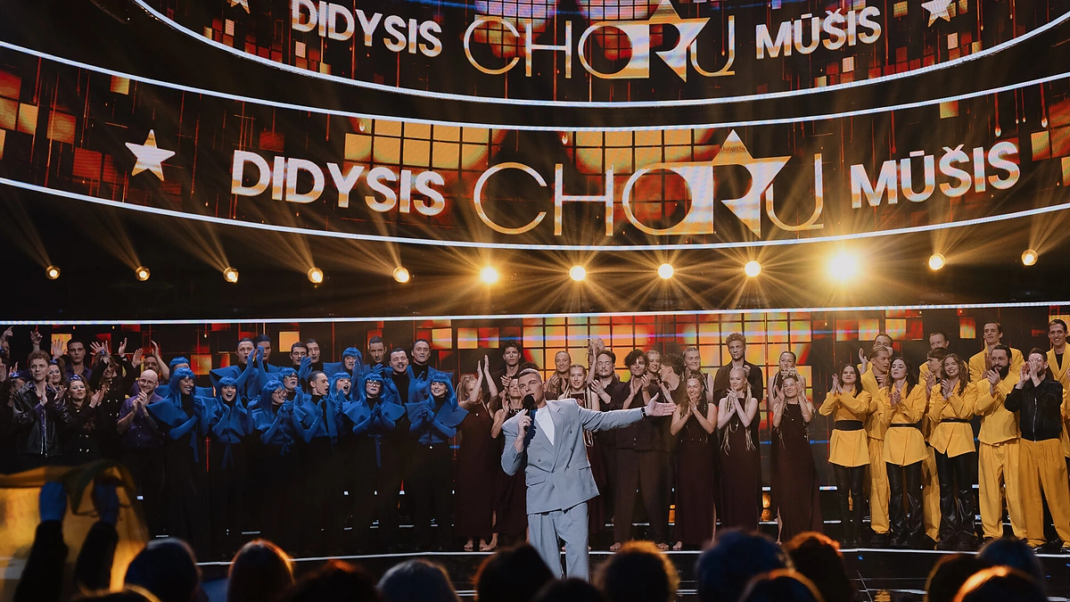 Trečia „Didžiojo chorų mūšio“ laida / Julijanos Steponovos nuotr.