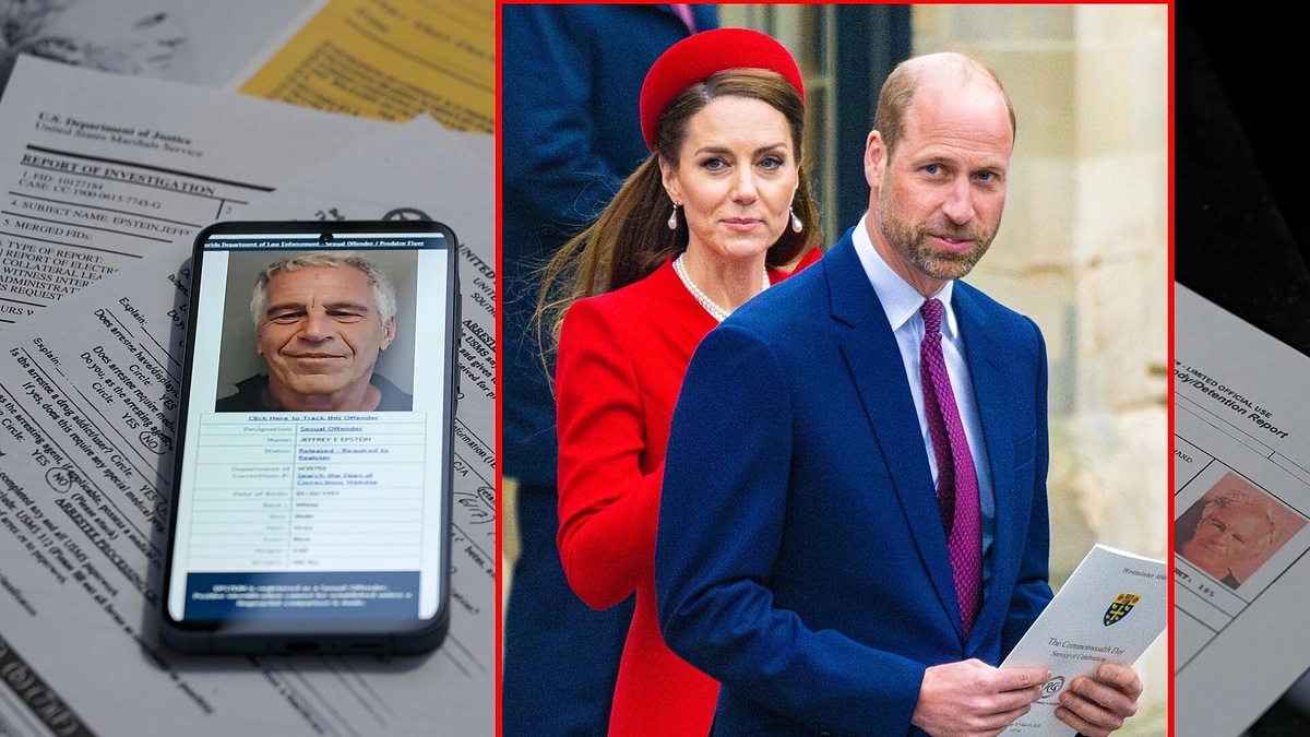 Epsteino failai, princas Williamas ir princesė Catherine / Vida Press nuotr.