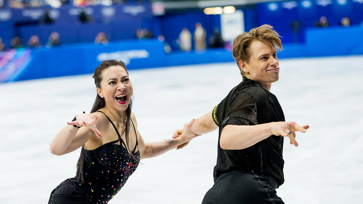 Allison Reed ir Saulius Ambrulevičius olimpinėse žaidynėse / Vytauto Dranginio/LTOK nuotr.