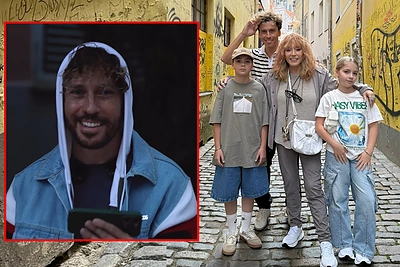 Maksimas Galkinas kreipėsi į gerbėjus Lietuvoje: vaizdo įrašas stebina – lietuviškai prakalbo ir sūnus