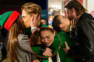 Saulius Ambrulevičius ir Allison Reed mėgavosi mylimųjų bučiniais: po istorinio pasiekimo – karštos emocijos