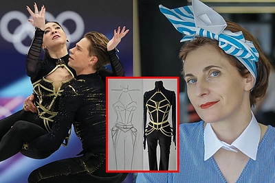 Kas slypi už Allison Reed ir Sauliaus Ambrulevičiaus olimpinių kostiumų: paaiškėjo kūrėja ir detalė, kuri gąsdino