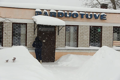 Panevėžio miestą ir rajoną nuklojo sniegas / Tomo Markelevičiaus / 15min nuotr.