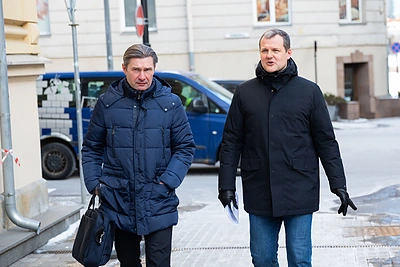 Gintautas Paluckas atvyko į STT apklausai / Roberto Riabovo / BNS nuotr.