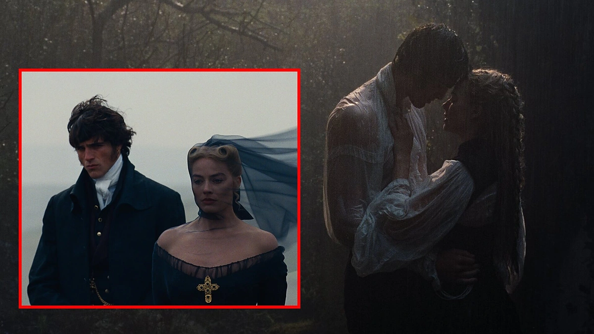 Margot Robbie ir Jacobas Elordi filme „Vėtrų kalnas“ / CLINIC 212 nuotr.