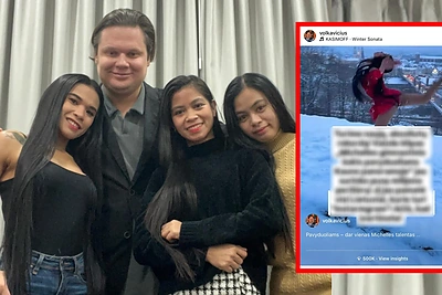 Gytis Volkavičius su 3 žmonomis muša rekordus: „pavyduoliams“ skirtas vaizdo įrašas surinko pusę milijono peržiūrų