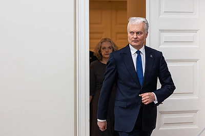 Prezidentas Nausėda patyrė traumą: išgabentas į ligoninę operacijai