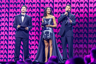 Lukas Keraitis, Nombeko Augustė, Vaidas Baumila / Eriko Ovčarenko / BNS nuotr.