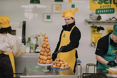 „IKI šefų kovos. Desertai“ akimirka / TV3 nuotr.