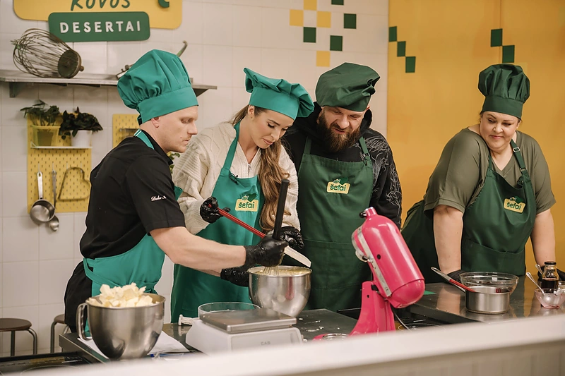 „IKI šefų kovos. Desertai“ akimirka / TV3 nuotr.