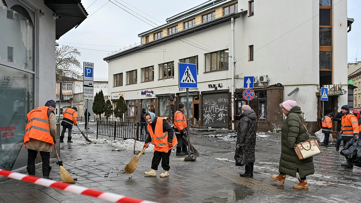 Teroro išpuolis Lvive / „Reuters“/„Scanpix“ nuotr.