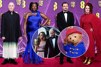 BAFTA raudonasis kilimas: juo žengė ne tik ryškiausios kino žvaigždės – spindėjo ir karališkosios šeimos nariai