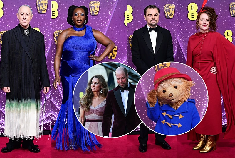 BAFTA raudono kilimo žvaigždės / Vida Press nuotr.