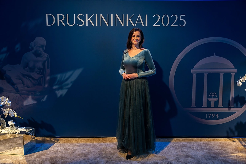 Inga Ruginienė renginyje Druskininkuose / Druskininkų savivaldybės nuotr.