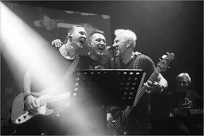 Česlovas Gabalis ir grupė „Pelenai“ / Asmeninio albumo nuotr.