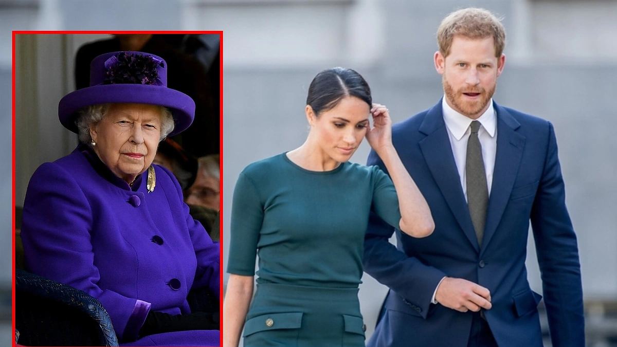 Princas Harry ir Meghan Markle, karalienė Elžbieta II / Vida Press nuotr.