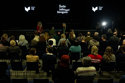 Vilniaus Knygų mugės 2026 atidarymas / Pauliaus Peleckio / BNS nuotr.