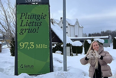 Donata Gutauskienė-Laisva Plungėje /radijo stoties „Lietus“ nuotr.