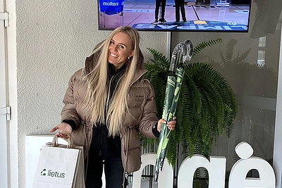 Donata Gutauskienė-Laisva Plungėje /radijo stoties „Lietus“ nuotr.