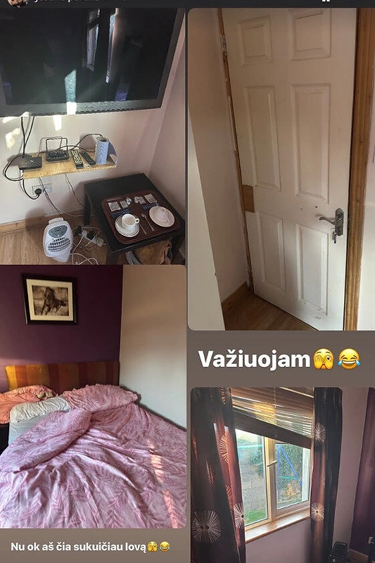 Justinos Partikės viešnagė Dubline / „Instagram“ nuotr.