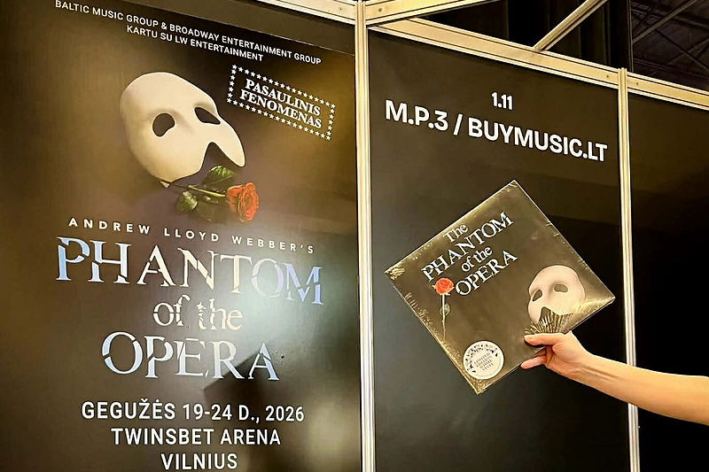 „Operos fantomas“ vinilinė plokštelė / „M.P.3“ nuotr.