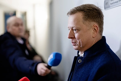 Teismo posėdis dėl nužudymo Žvėryne / Lukas Balandis / BNS nuotr.