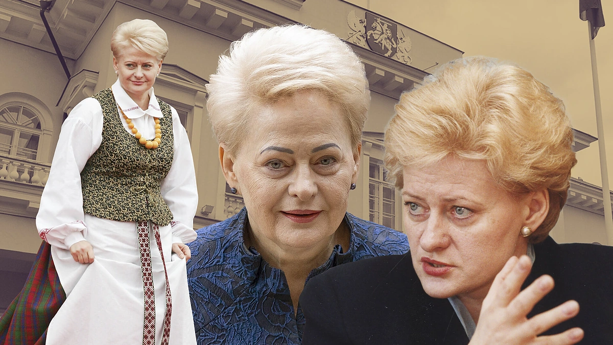 Daliai Grybauskaitei – 70 / 15min montažas
