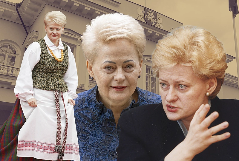 Daliai Grybauskaitei – 70 / 15min montažas