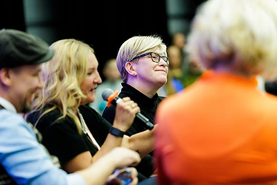 Diskusija „Kaip ugdyti vaikų smalsumą" / Gretos Skaraitienės / BNS nuotr.