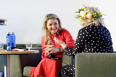 Editos Mildažytės knygos „Pelynų medus“pristatymas / Gretos Skaraitienės / BNS nuotr.