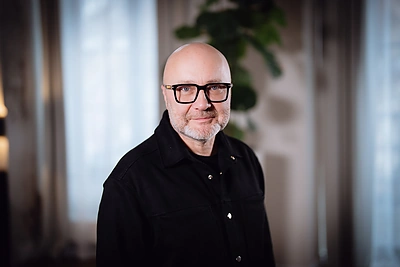 Audrius Giržadas tinklalaidėje / Ryčio Šeškaičio nuotr.